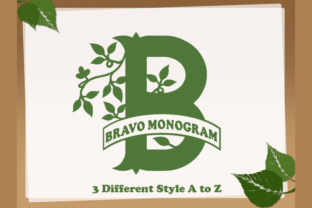 Bravo Monogram: A Display Font Built for Impact