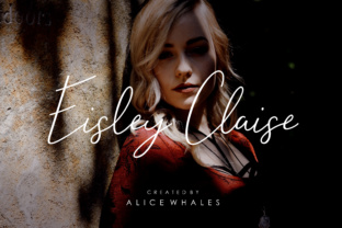Eisley Claise: A Display Serif with Personality and Purpose