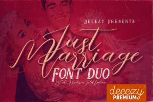 Just Marriage: A Display Font with Timeless Romantic Appeal