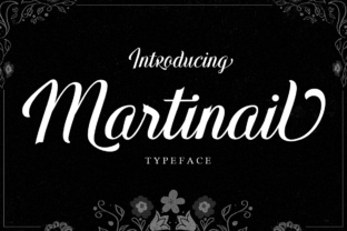 Martinail: A Display Font with Genuine Character for Modern Branding
